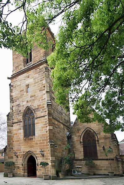 St Paul's Church of England, Sydney NSW